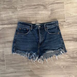 A&F High Rise Mom Short